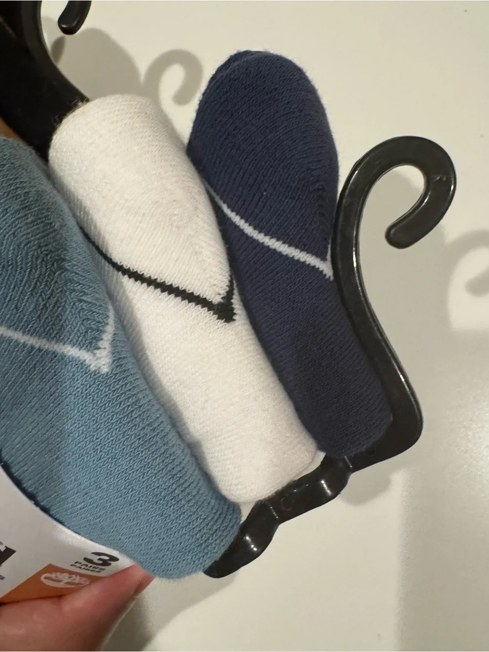 NWT Timberland Cushioned Crew Socks 6 Pairs (2 x 3-Pack) Size Small US 6.5–11.5